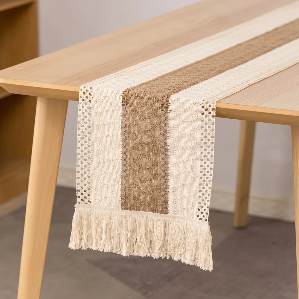 Chemin de table en coton