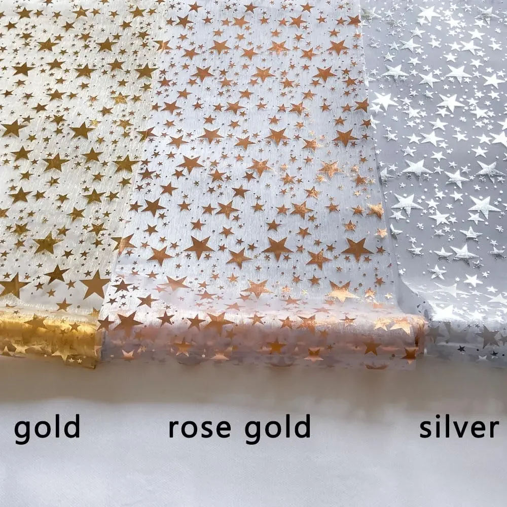 Chemin de table à paillettes en forme d'étoile