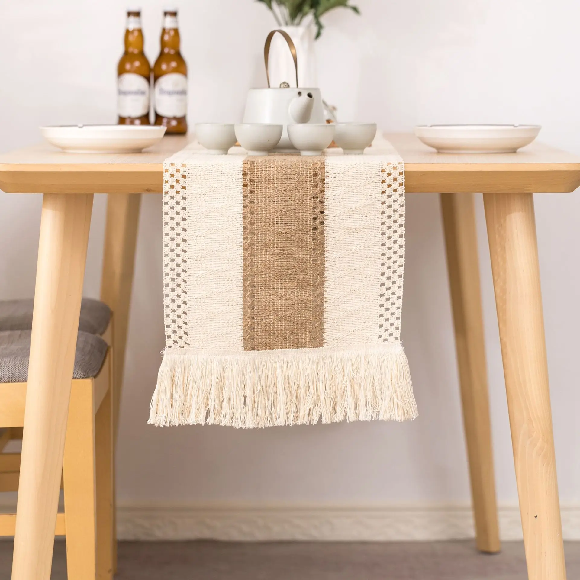 Chemin de table en coton – Image 2