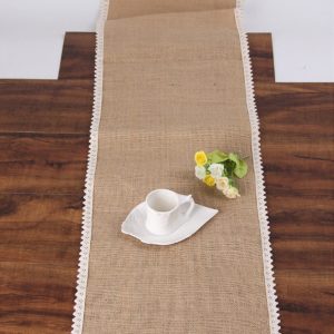 chemin de table toile de jute
