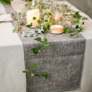 chemin de table baptême jute