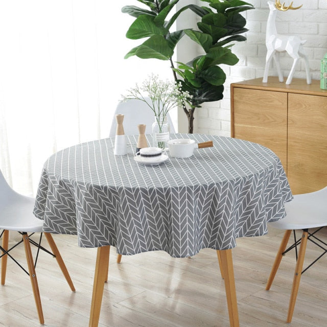 nappe ronde moderne