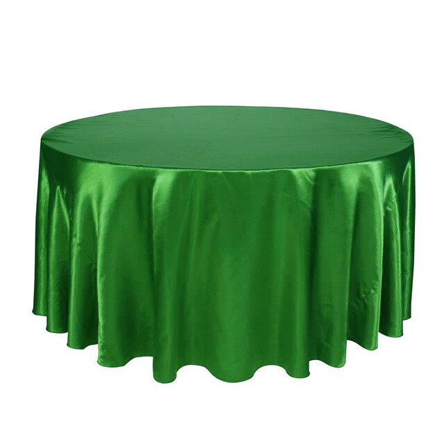 nappe ronde verte élégante