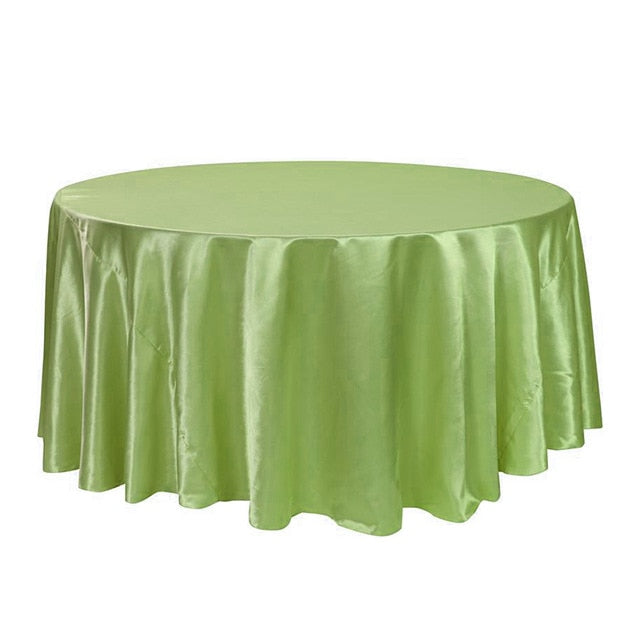 nappe ronde verte pomme