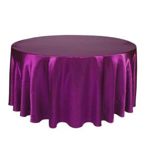 nappe ronde prune grande taille