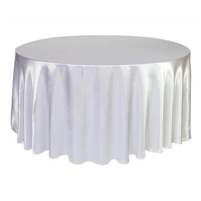 nappe ronde blanche