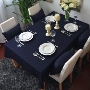 nappe bleu marine élégante