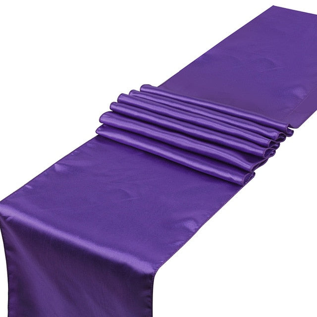 chemin de table violet pour mariage