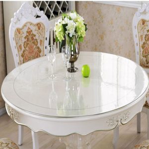 nappe transparente ronde 90cm