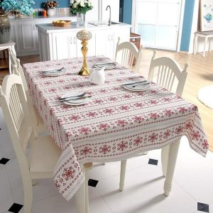 nappe de table blanche