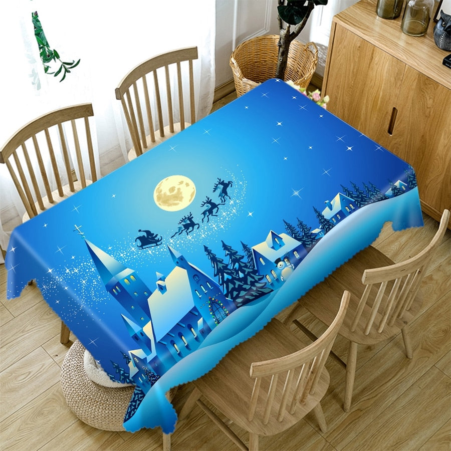 nappe Noël anti tache