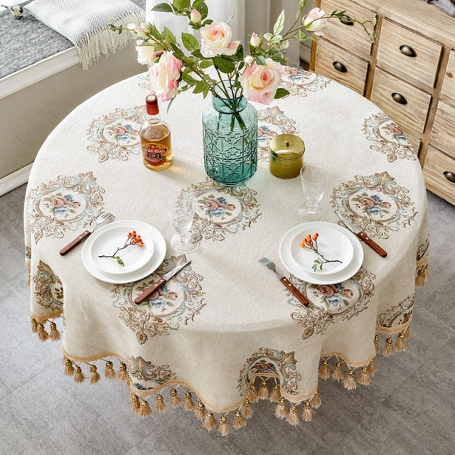 nappe ronde coton