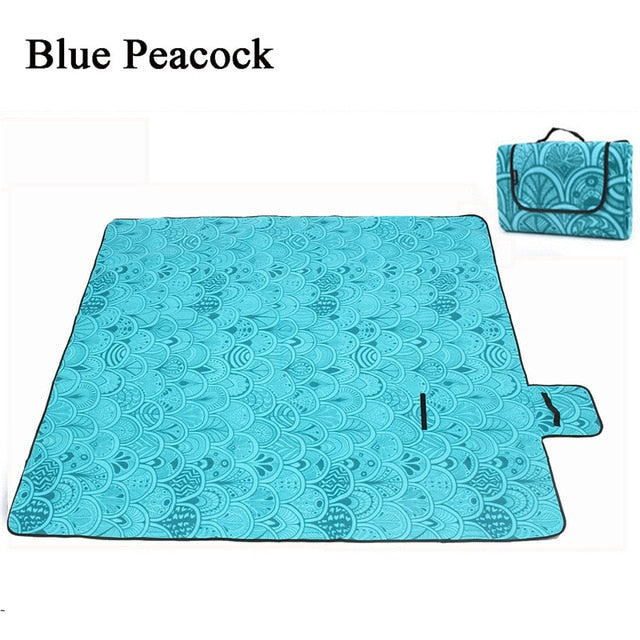 nappe pique-nique bleu