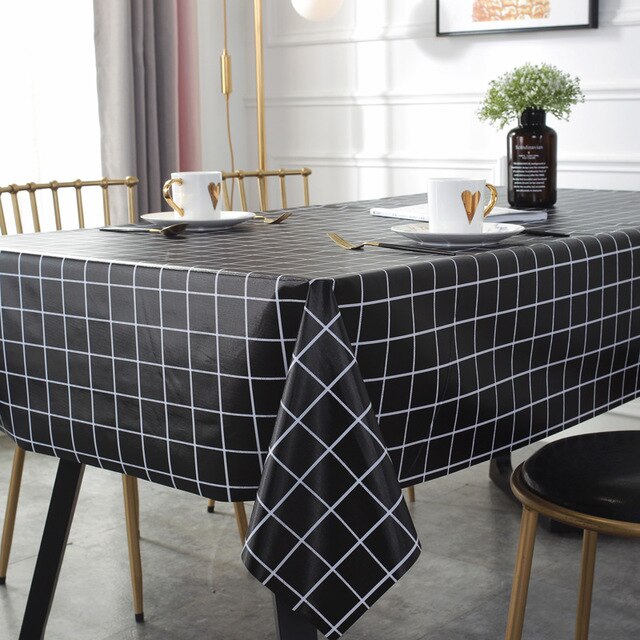 Ma jolie nappe noire anti tache