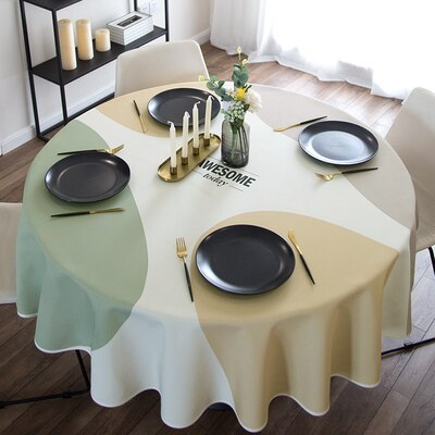 nappe ronde épaisse