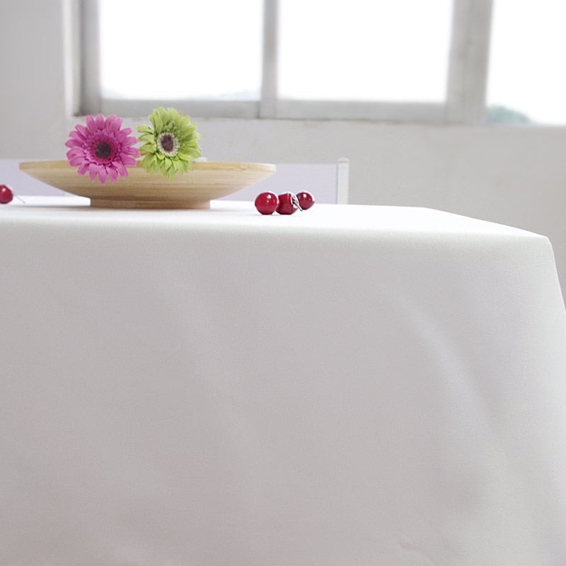élégante nappe en polyester coton