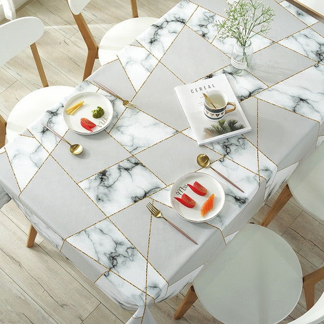 nappe rétro élégante