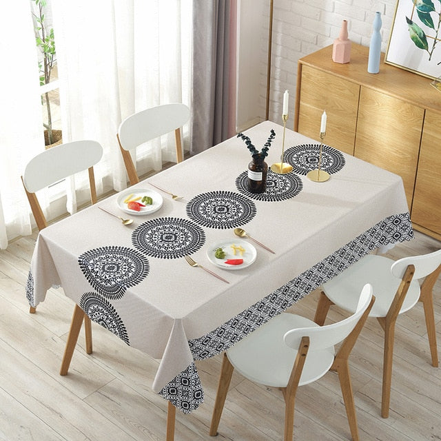 nappe écologique beige grise