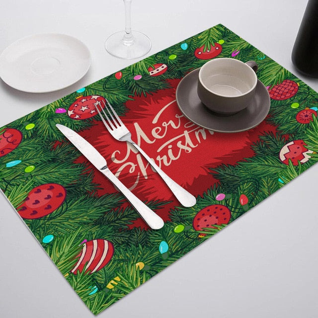 set de table Noël originale