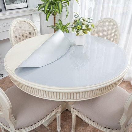 nappe ronde en pvc élégante