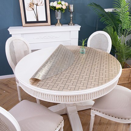 nappe ronde en plastique