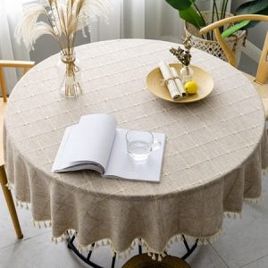 nappe ronde lin