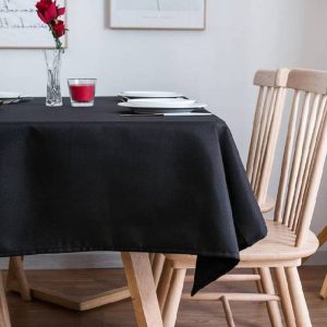 nappe noire élégante