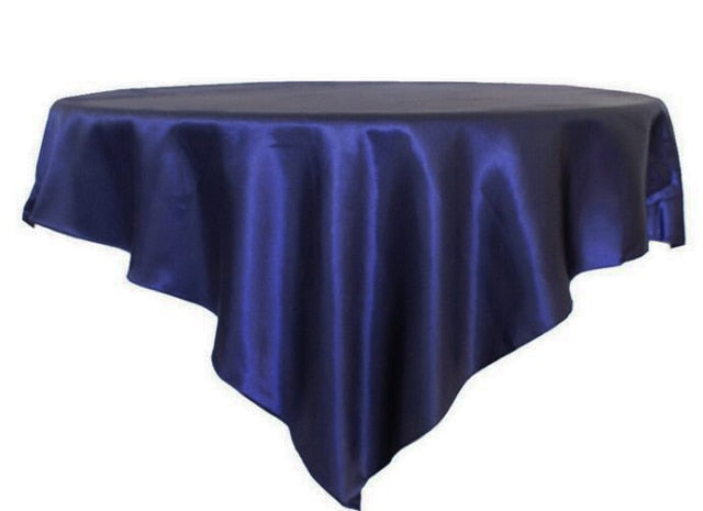 nappe ronde bleu marine