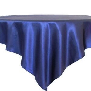 nappe ronde bleu roi