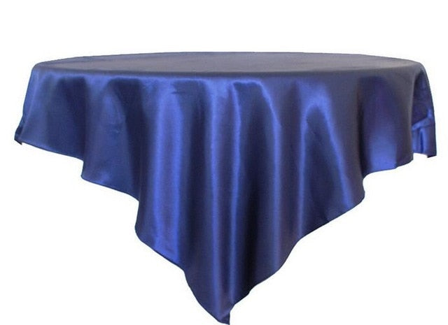 nappe ronde bleu roi