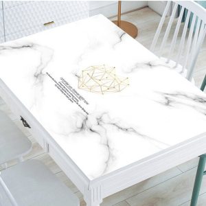 nappe transparente anti tache