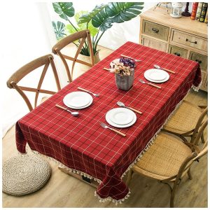 nappe vichy rouge pas cher