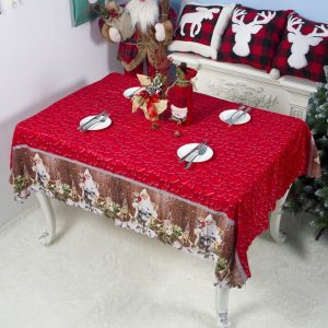 nappe de Noël festive