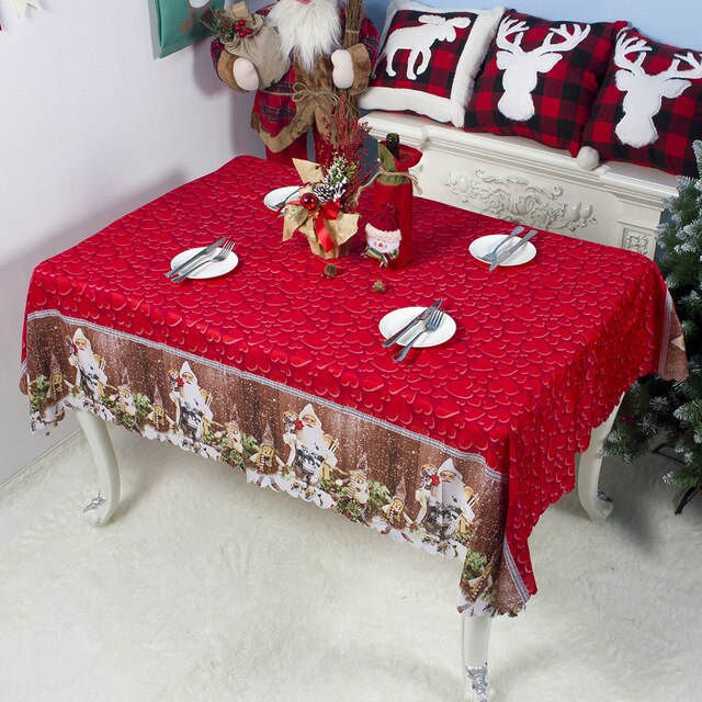 nappe de Noël festive