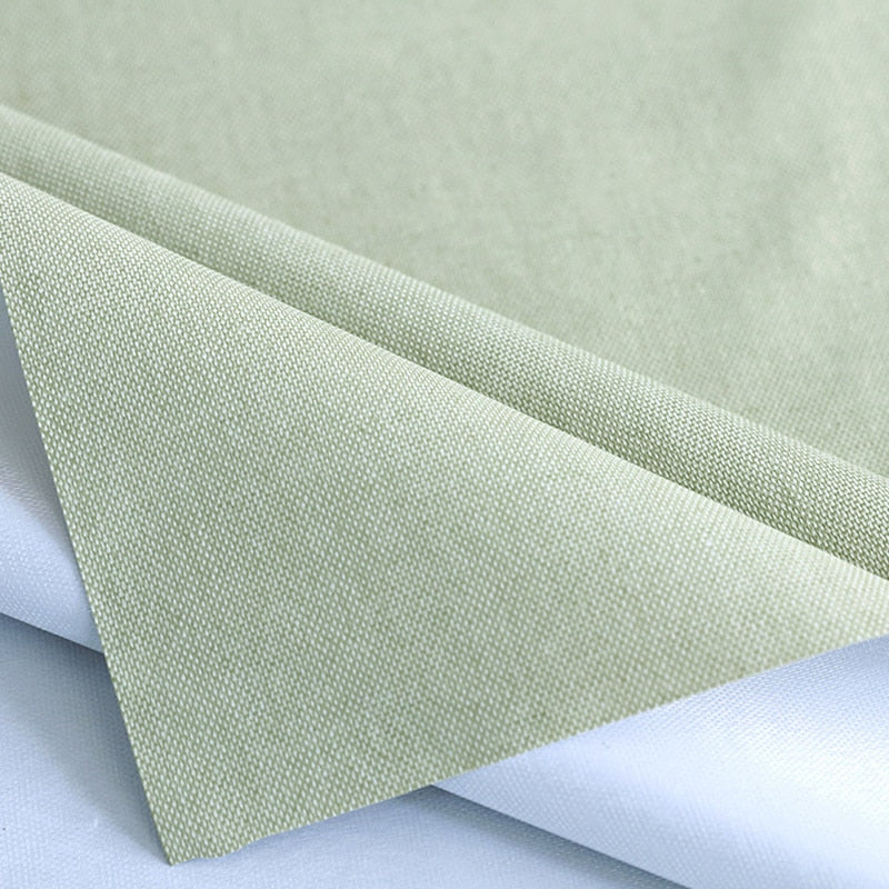 table nappe verte élégante