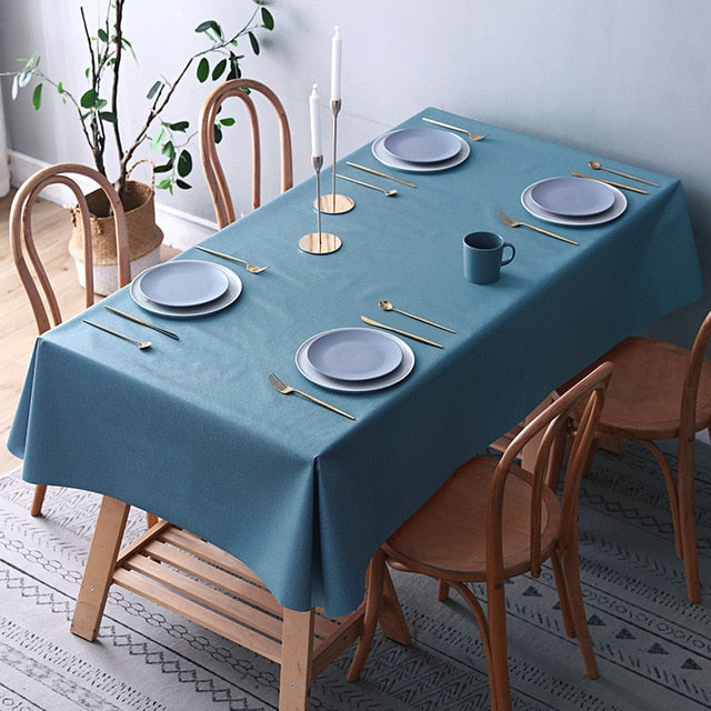 Nappe Anti Tache Bleu