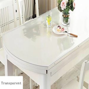 nappe transparente ovale