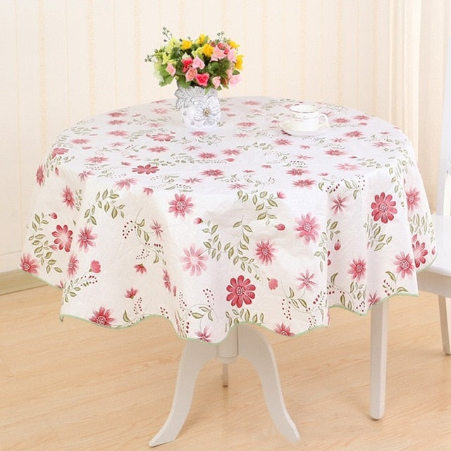 nappe ronde PVC 180 cm