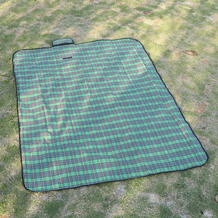 nappe pique-nique à carreaux vert
