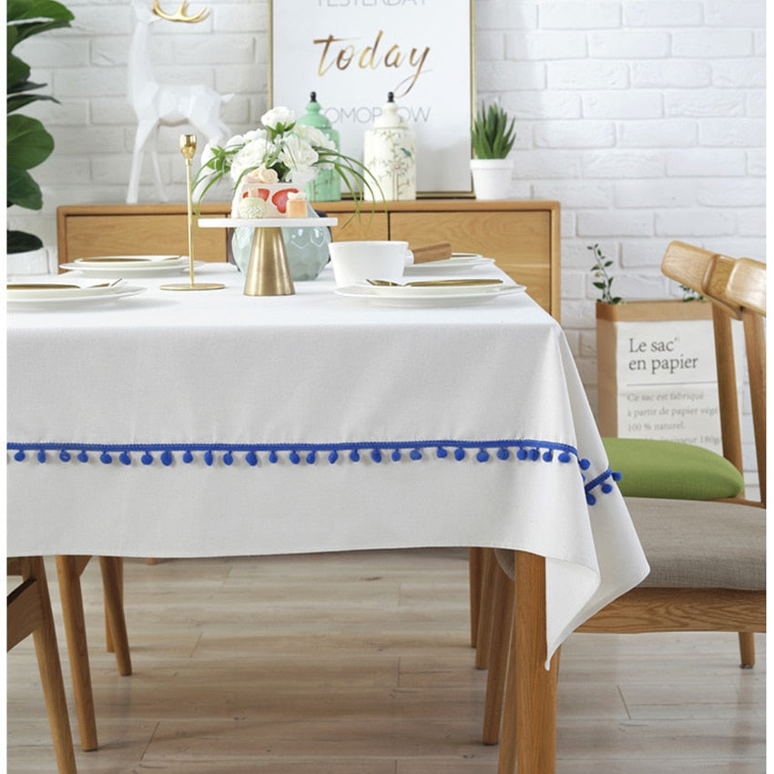 table blanche élégante