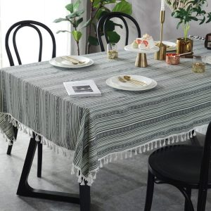 nappe verte et grise design