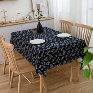 nappe bleu nuit élégante