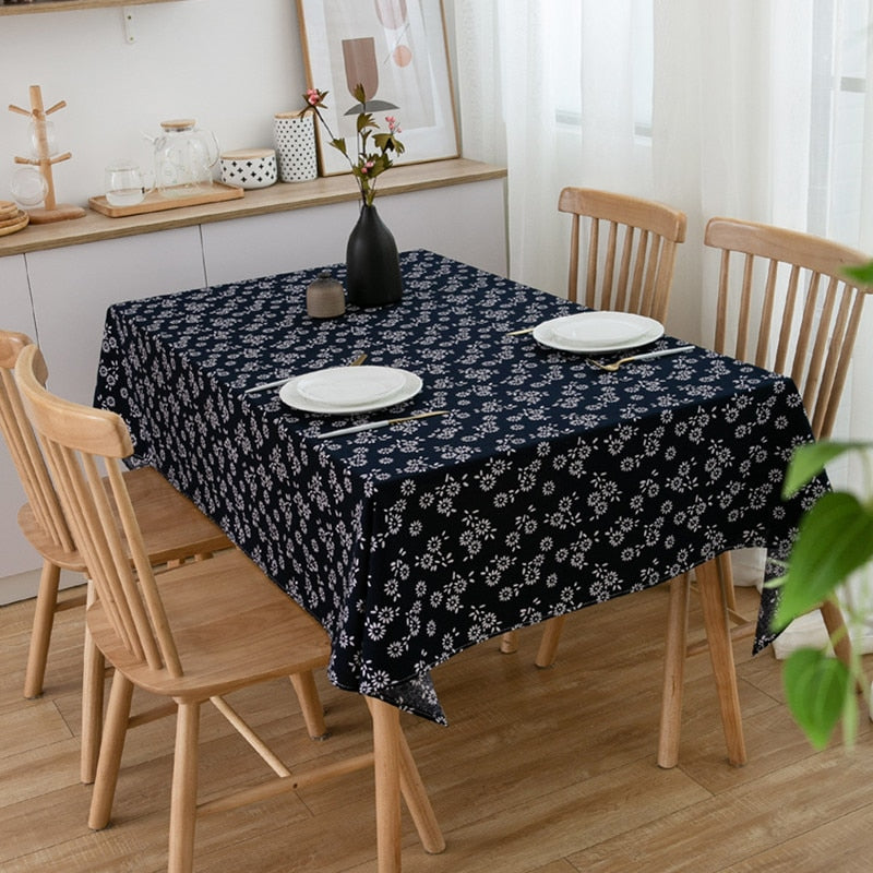 nappe bleu nuit élégante