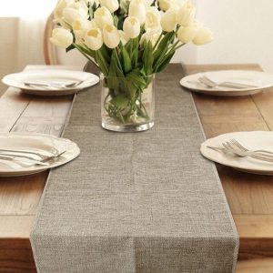 chemin de table toile de jute