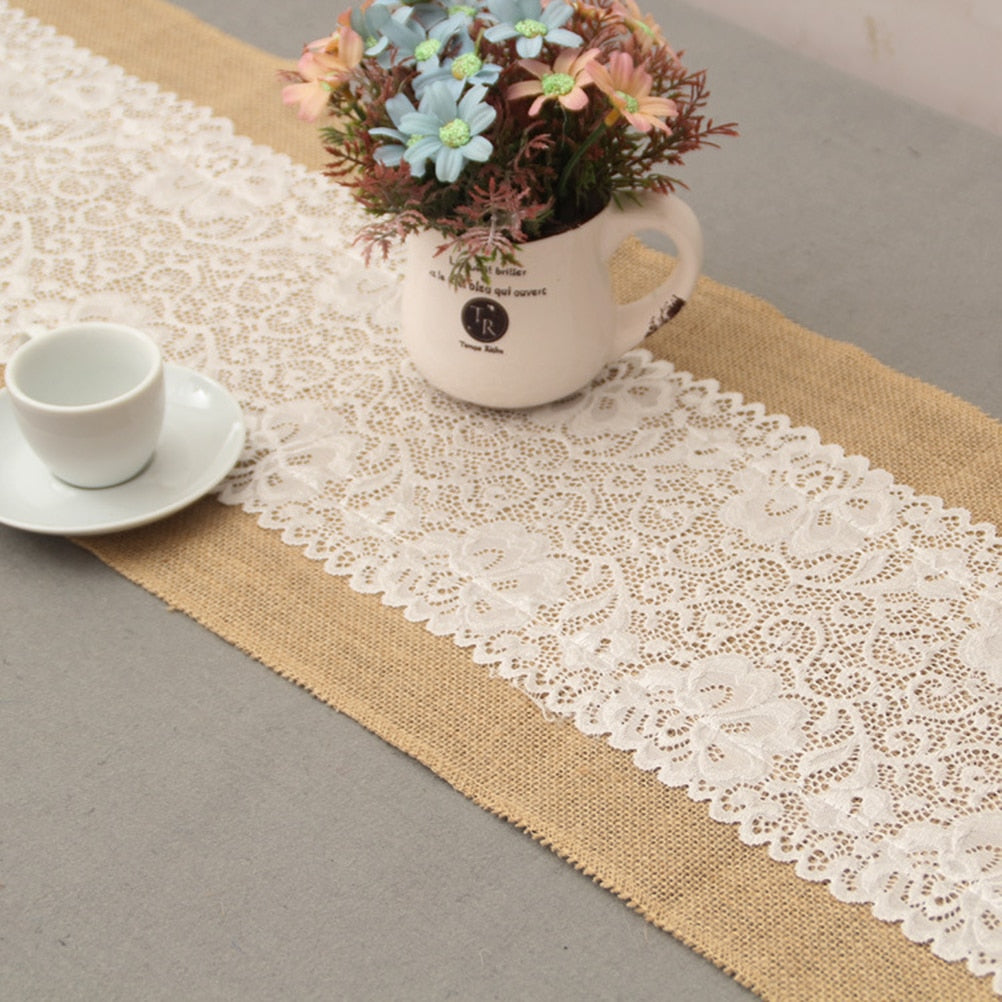 table décor jute