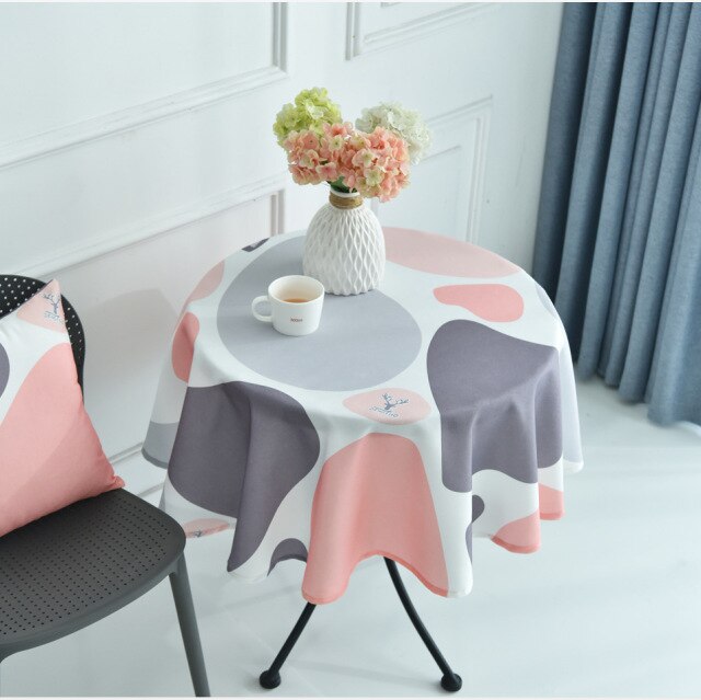 nappe ronde design élégante