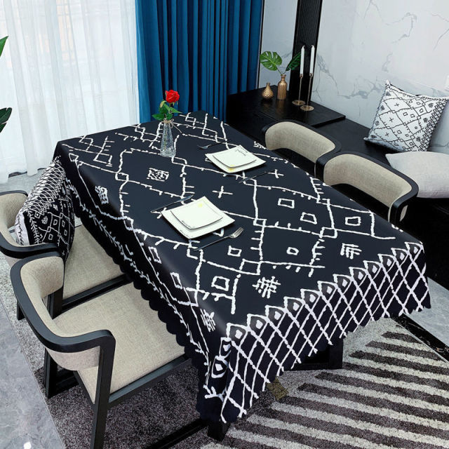 nappe rectangulaire en toile cirée