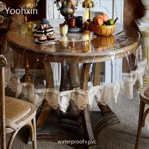 nappe transparente en PVC