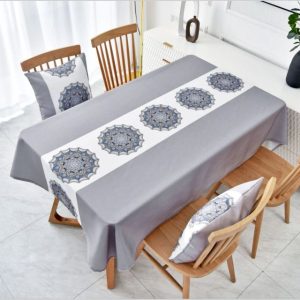 nappe rectangulaire grise
