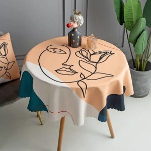 nappe ronde Jolie élégante